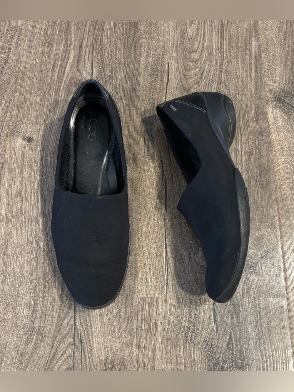 Ecco Rise GTX Slip On Stretch Gore Tex Waterproof Wedge Shoes Women’s Size 41